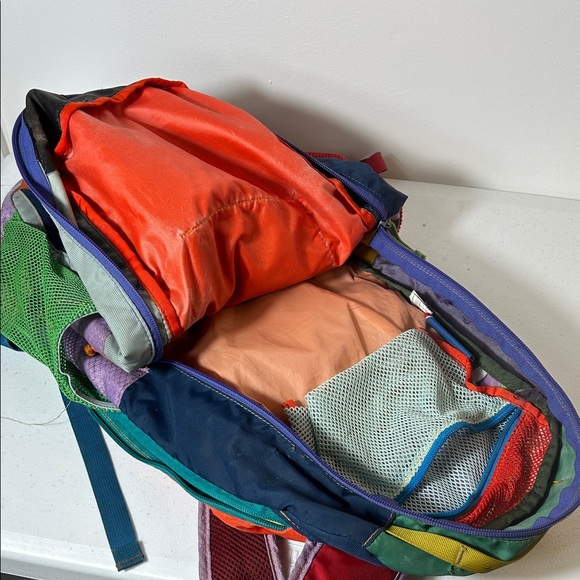 Cotopaxi Orange and Blue Backpack - Picture 3 of 5